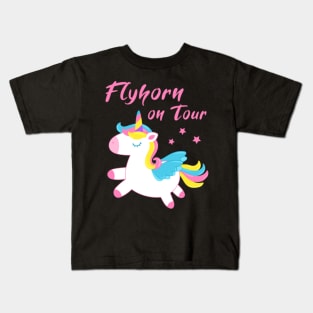 Flying Unicorn Kids T-Shirt